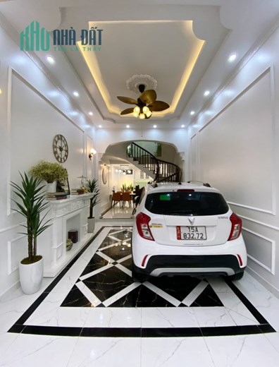 Bán nhà ngõ 132 Phương Lưu - Hải An, 58m  3.5 tầng GIÁ 3.19 tỉ ngõ ô.tô