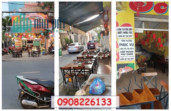 Nhượng mặt bằng kinh doanh 2 mặt tiền P.12, Gò Vấp; 0908226133