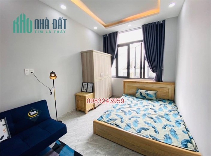 Kẹt ngân hàng, bán gấp CHDV Điện Biên Phủ, Bình Thạnh, 176m2, 6 tầng, chỉ 15 tỷ 600