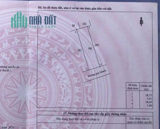 Cần bán lô đất mặt tiền KDC Diamond City, Long Bình Tân, Biên Hoà 3,65tỷ