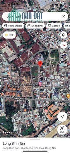 Cần bán lô đất mặt tiền KDC Diamond City, Long Bình Tân, Biên Hoà 3,65tỷ