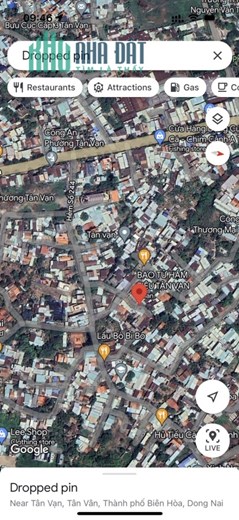 Bán lô đất Bùi Hữu Nghĩa, phường Tân Vạn, TP.Biên Hoà 1,75tỷ