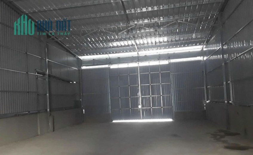 Cho thuê nhà xưởng 450m2, xd 220m2 Thạnh Lộc Quận 12