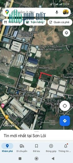 Bán lô đất 21.989m2 trong KCN Bình Xuyên 1 - Vĩnh Phúc