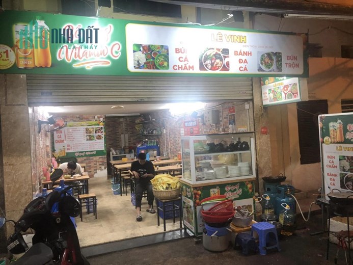 Sang nhượng cửa hàng bún cá chấm Ngõ 2 Ao Sen, Mộ Lao, Hà Đông