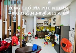 BÁN NHÀ PHÚ NHUẬN,ĐƯỜNG NGUYÊN THƯỢNG HIỀN,40M2 4 TẦNG NHỈNH 6 TỶ.