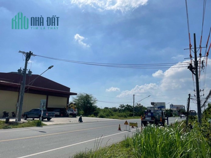Cho thuê nhà xưởng 1,7công mặt tiền Quốc lộ 50,Gò Công Tây,Tiền Giang