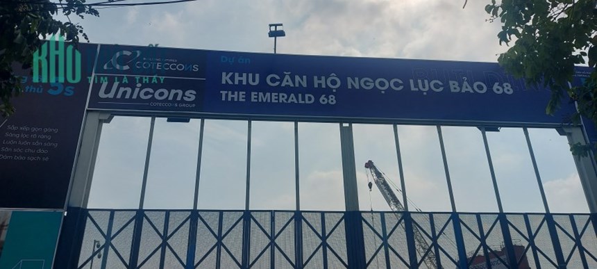 Nhà phố dự án The Emerald 68 - Lục Ngọc Bảo Thuận An,Bình Dương