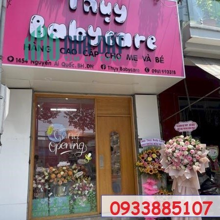 Sang cửa hàng Mẹ và bé đường Nguyễn Ái Quốc, TP.Biên Hoà; 50tr; 0933885107