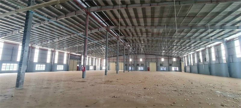 Khu Công Nghiệp Giang Điền, hiện trạng xưởng đẹp, Xưởng trống bàn giao liền