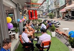 Sang Quán Cafe thương hiệu góc 2 mặt tiền đường Nguyễn Kiệm, P.3, Q. Gò vấp (đoạn gần công viên Gia