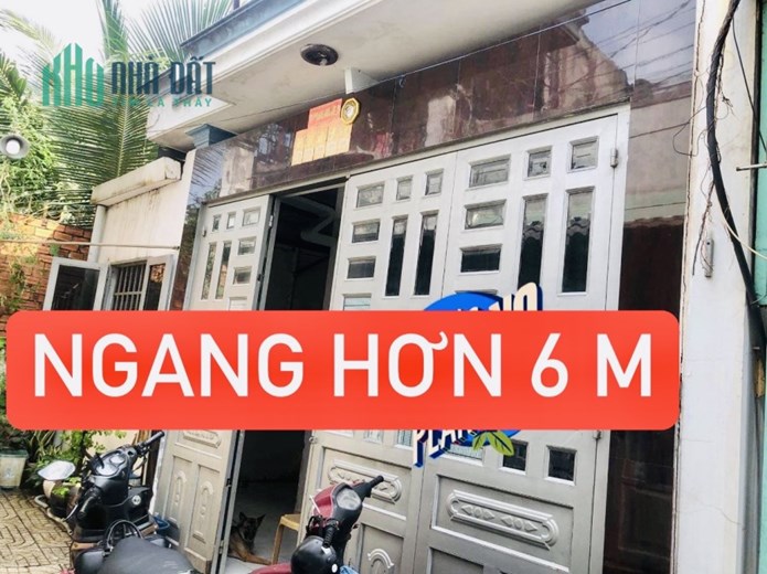 NHÀ CẤP 4 SÁT MẶT TIỀN - CẠNH AEON - NGANG HƠN 6 GIÁ CHỈ 5.1 TỶ