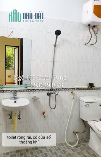Cho thuê căn hộ 45m2 khép kín ngõ 195 Trần Cung, Cổ Nhuế 1, Bắc Từ Liêm.