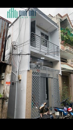 Cho thuê nhà đẹp 2 tầng HXH Bà Hom Quận 6. chỉ 8tr