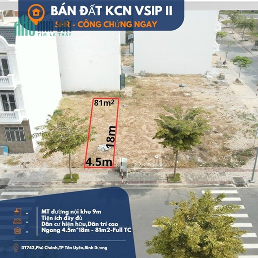 CÒN MỘT LÔ DUY NHẤT NGAY CỔNG VISIP 2A