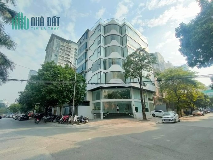 KIẾM ĐÂU RA!!! Siêu phẩm Lô góc Nguyễn Cơ Thạch, 158m2  9 Tầng, Chỉ 75 Tỷ