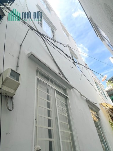 Nhà 4 tầng Mặt Tiền thụt đường Âu Dương Lân P3Q8. Giá 5,7 tỷ TL