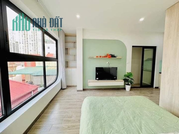 Bán CCMN mới Quan Nhân-Thanh Xuân 112mx7 tầng-19 PN kín-AThang máy-4 mặt thoáng.dòng tiền 1,5 tỷ/năm