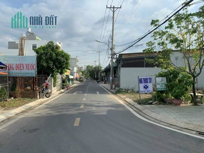 BÁN ĐẤT GẦN CẦU BA PHỤ THẠNH XUÂN QUẬN 12  NGANG KHỦNG 5M