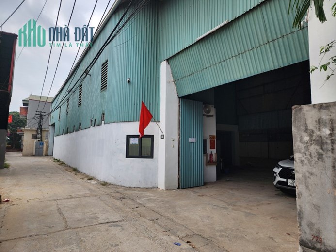 Mình là chính chủ đang có diện tích 950m2 nhà xưởng cho thuê  tại Số 16 Ngõ Trại 1, thôn Mỹ Nội, xã