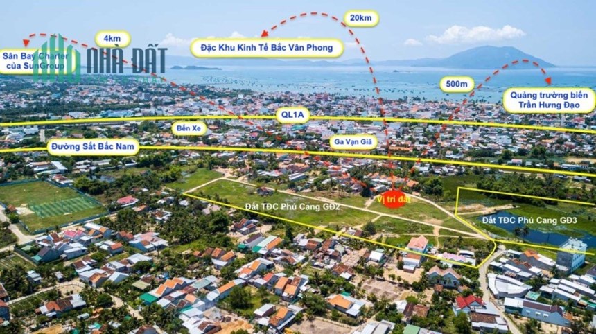 Hàng hiếm đất nền Bắc Vân Phong - Vị trí đắc địa ngay thị trấn Vạn Giã, giá rẻ nhất khu chỉ 8tr/m2
