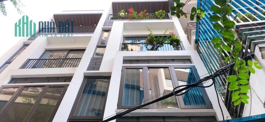 BÁN NHÀ NGỌC LÂM 55M 5 TẦNG  GIÁ 6 TỶ 7  KHU PHÂN LÔ Ô TÔ ĐỖ CỬA, HÀNG XÓM KHU LK HDMON FULL NỘI