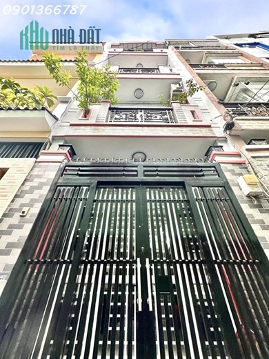 Nhà 4 tầng Nguyễn Đình Chiểu - Phú Nhuận, 52m2, 4 tầng chỉ 8.8tỷ