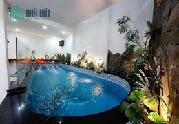 BIỆT THỰ MINI QUẬN 11 - HỒ BƠI, THANG MÁY - XE HƠI NGỦ TRONG NHÀ - 68M2 - 6 TẦNG BTCT - 6PN - SỔ NỞ