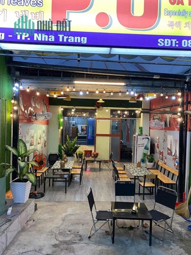 SANG QUÁN ĂN UỐNG CÀ PHÊ, ĐƯỜNG BẠCH ĐẰNG, P.TÂN LẬP TP NHA TRANG, KHÁNH HÒA