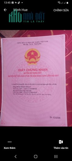 Sở Hữu Ngay Lô Đất Đẹp Vị Trí Đắc Địa Tại Xã Tân Hà, Huyện Lâm Hà, Lâm Đồng