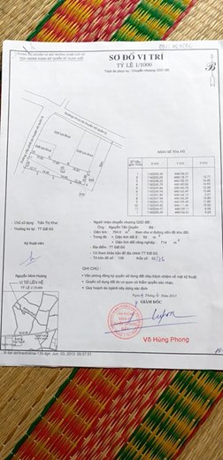 Chính chủ cần bán đất tại huyện Đất Đỏ.