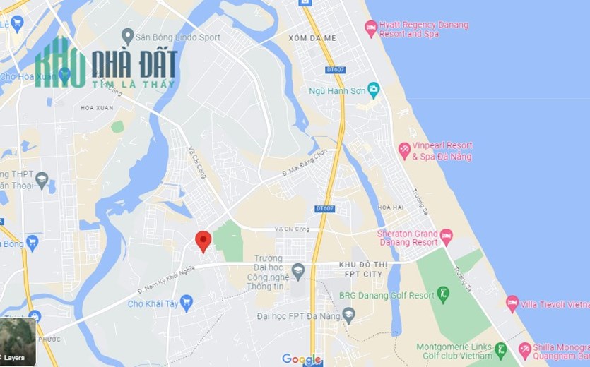 .Nhà Hoà Quý, Khái Tây 1, gần Mai Đăng Chơn, 100m2, Ô tô đậu, 2.x tỷ
