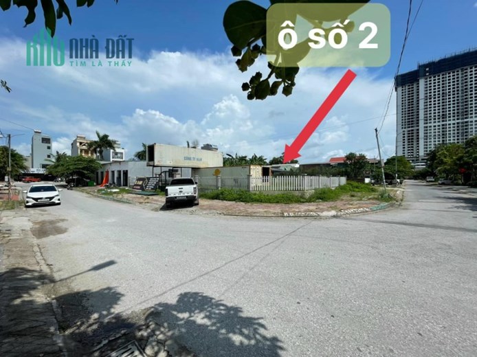 Bán 2 lô đất đẹp 2 mặt tiền,trục đường to KĐT Cao Xanh - Hà Khánh A kinh doanh tốt, Tp Hạ Long -