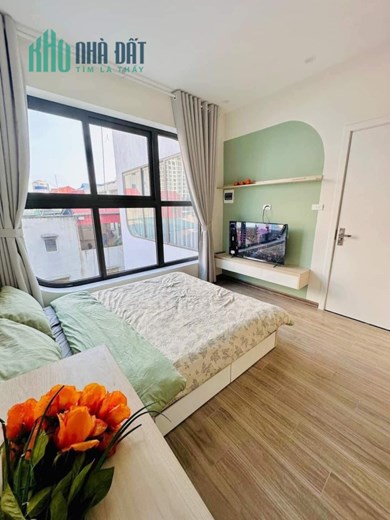 Bán tòa CHDV cao cấp Yên Xá – Tân Triều, 120m2, 8 tầng, 35 phòng, 1.6 tỷ/ năm, 13.6 tỷ