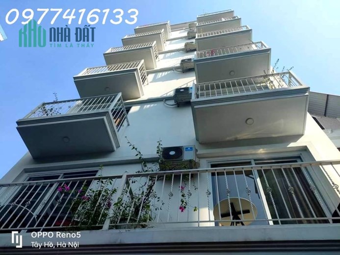 Siêu căn hộ nhà Đặng Thai Mai. Tây Hồ, 156m2 x 8 tầng, view hồ, dòng tiền ổn định. Giá 27,8 tỷ