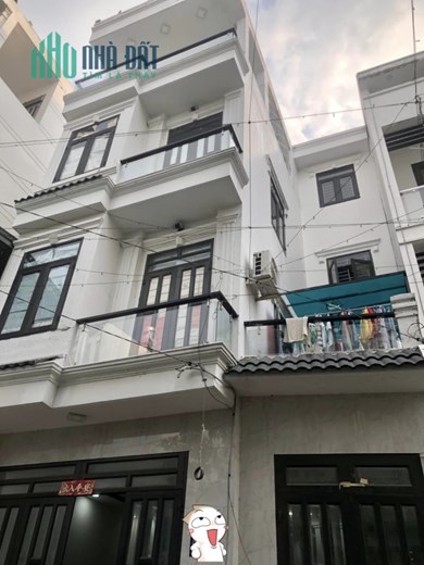 NHÀ NGUYỄN ẢNH THỦ  QUẬN 12 ĐƯỜNG 8M 4 TẦNG CHỈ NHỈNH 5 TỶ