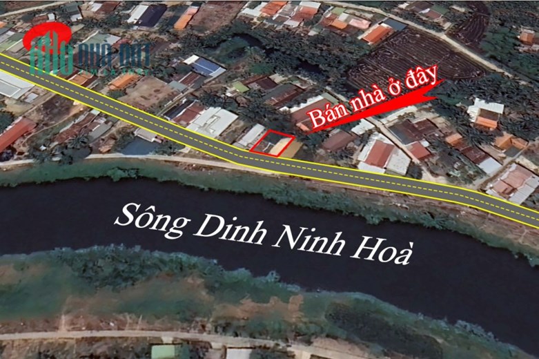 Bán nhà view sông Dinh ninh hoà , Nam Vân Phong ngang 12m cực đẹp