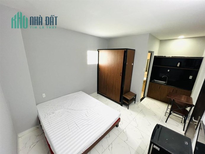 Phòng, CHDV D2(Nguyễn Gia Trí) Full nội thất 25m2