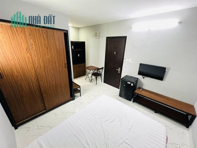 Phòng, CHDV D2(Nguyễn Gia Trí) Full nội thất 25m2