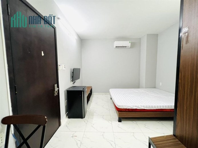 Phòng, CHDV D2(Nguyễn Gia Trí) Full nội thất 25m2