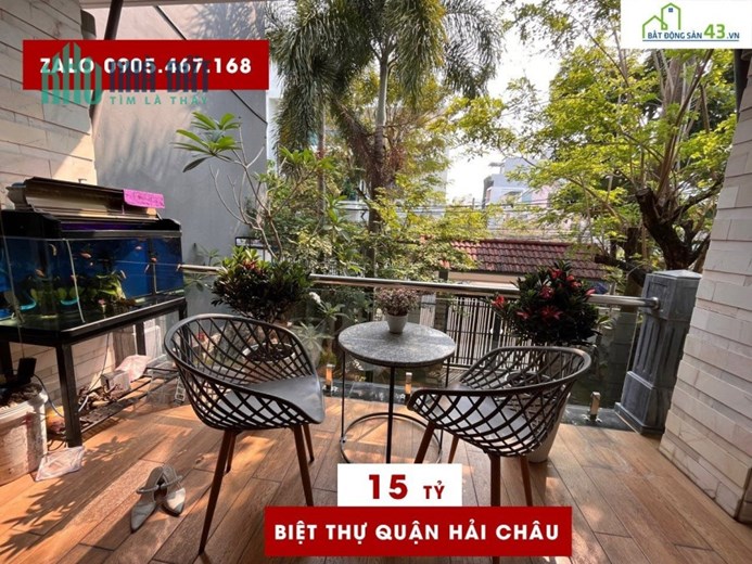 Biệt Thự tâm huyết quận Hải Châu, Đà Nẵng giá 15 tỷ để lại toàn bộ nội thất.