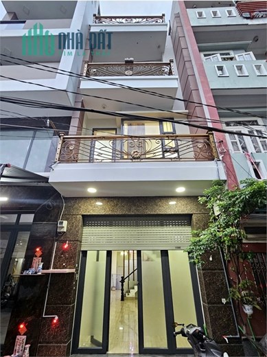 Chỉ 4.4 tỷ Hẻm xe hơi  48m2 4 tầng BTCT Sân Thượng 4PN Lớn, Chiến Lược, Bình Trị Đông, Quận Bình