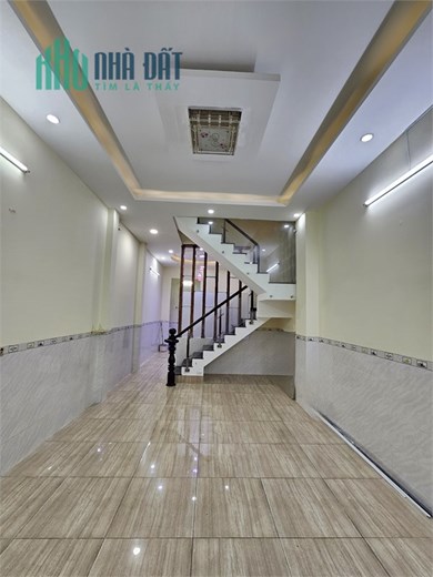 Chỉ 4.4 tỷ Hẻm xe hơi  48m2 4 tầng BTCT Sân Thượng 4PN Lớn, Chiến Lược, Bình Trị Đông, Quận Bình