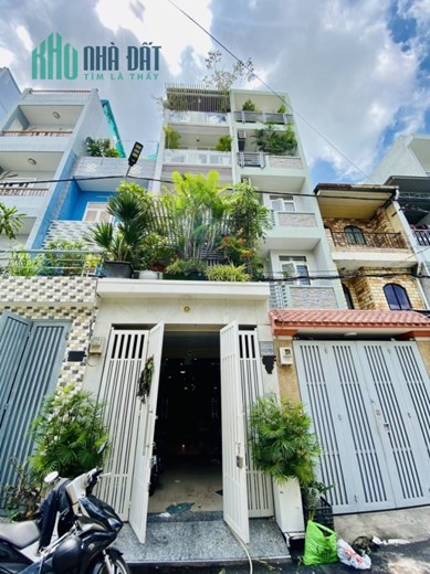VIP Hoàng Hoa Thám P12 Tân Bình, Hẻm nhựa 10m, 65m, 5 Tầng Khu An Ninh