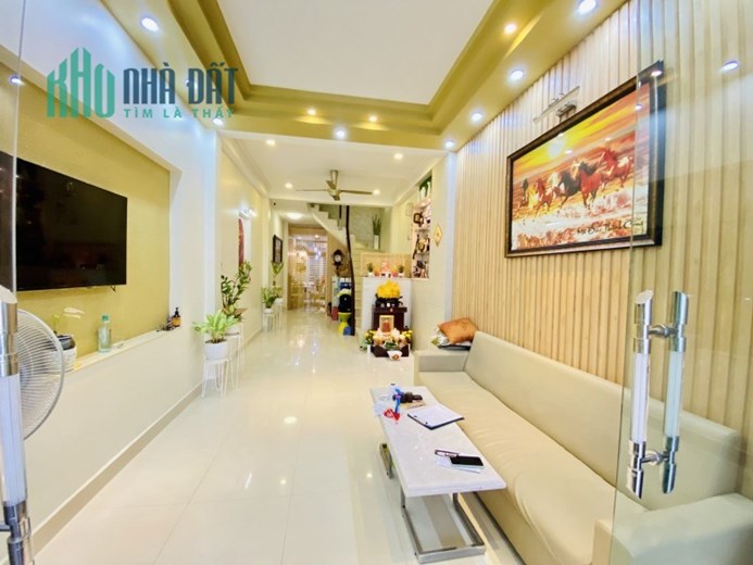 VIP Hoàng Hoa Thám P12 Tân Bình, Hẻm nhựa 10m, 65m, 5 Tầng Khu An Ninh