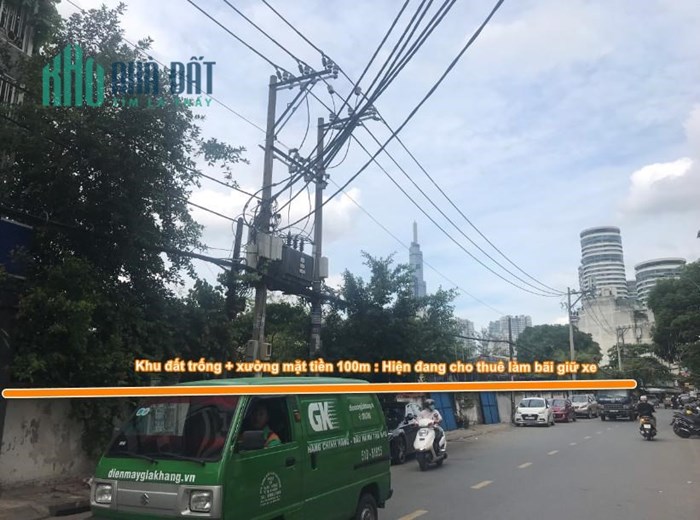 Cho thuê dài hạn 100x42m2 tổng 4200m2 MT Nguyễn Cửu Vân, P17, Bình Thạnh