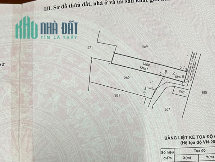 HÓC MÔN, BÁN LÔ ĐẤT ĐƯỜNG NGUYỄN THỊ ĐÀNH, DT 4x28m, CHỈ 2.4 TỶ