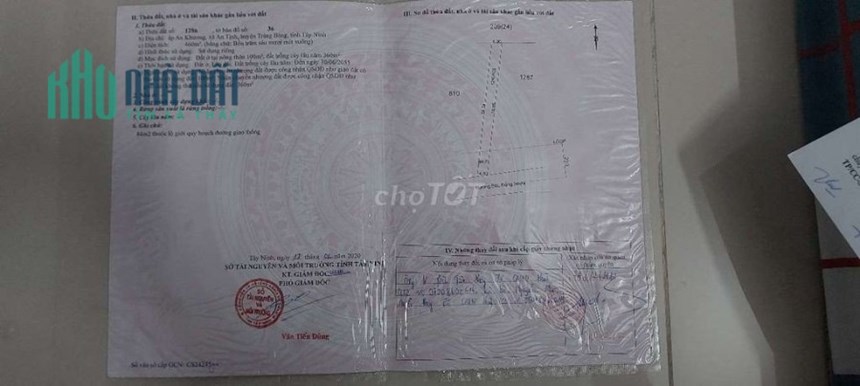 Chính chủ bán đất mặt tiền đường nhưa 4 làn