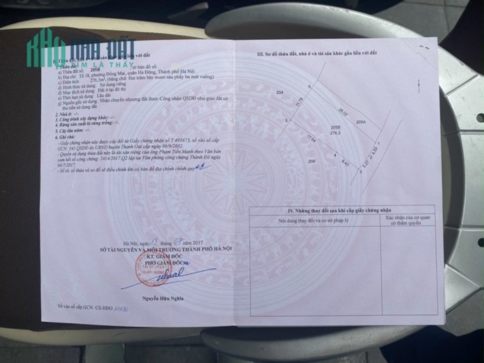 Bán Đất Đồng Mai Quận Hà Đông Đường Ô Tô Chạy Giá 14tr/m
