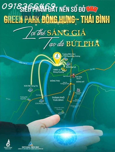 Đất Chính chủ Đông Dương, Đông Hưng, TP Thái Bình, dt 125 đến 183 m2 giá chỉ từ hơn 700 tr/lô